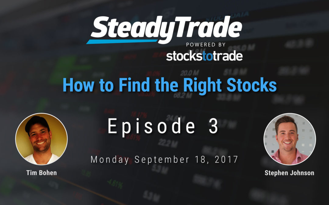 How to Find the Right Stocks