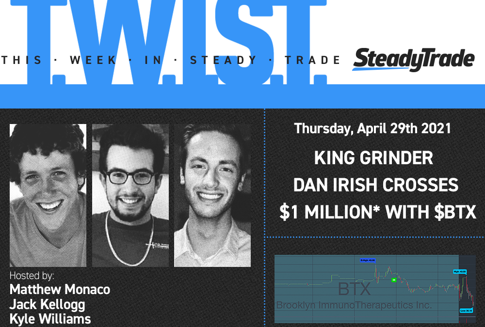 Ep 46 TWIST: King Grinder Dan Irish Crosses $1 Million* with $BTX